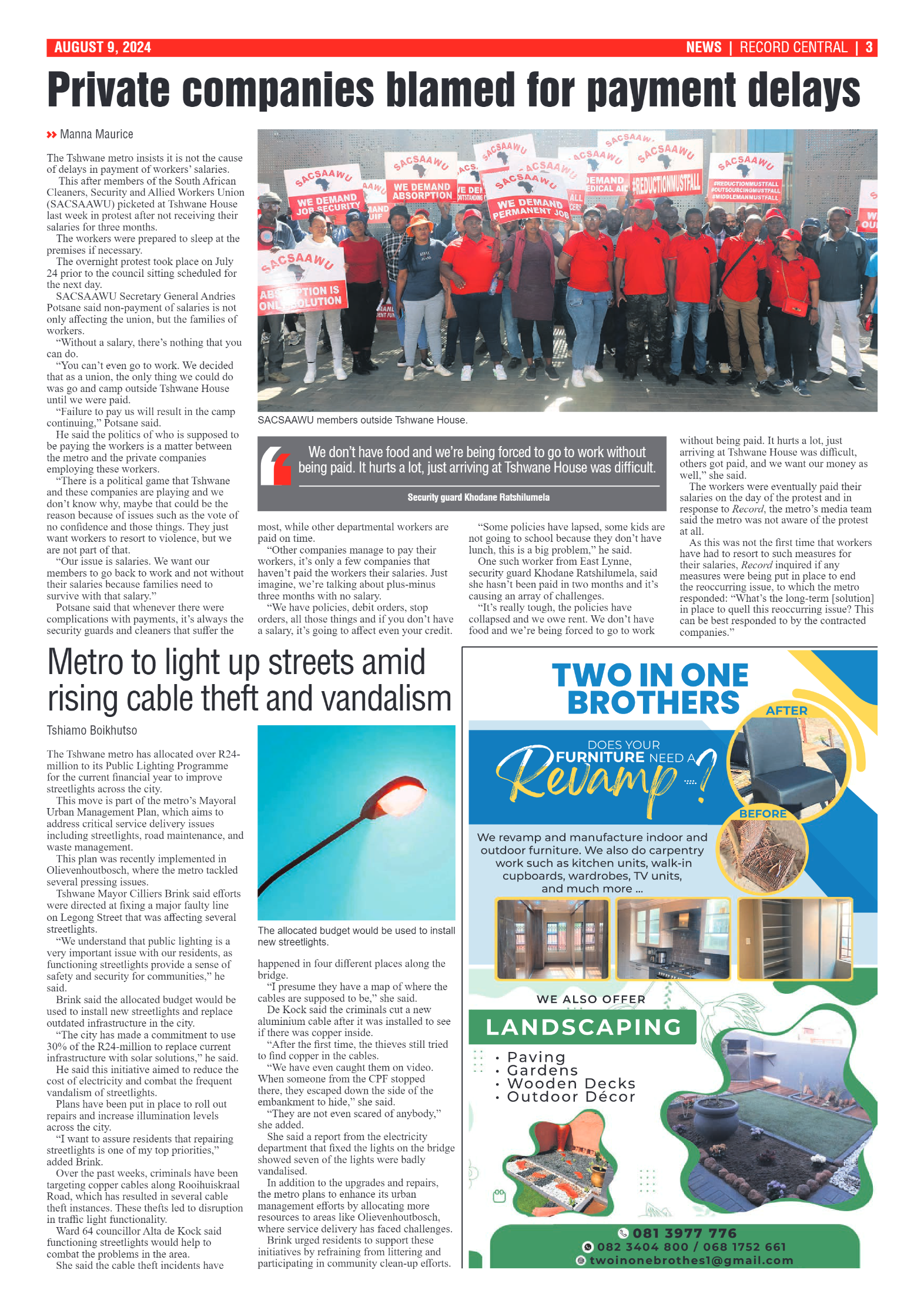 Rekord Central 9 August 2024 page 3