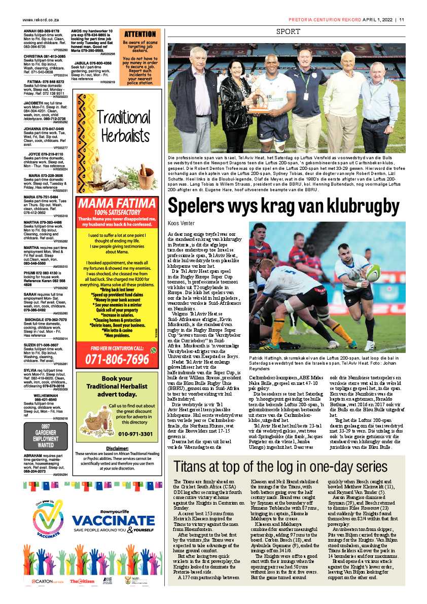Rekord Centurion 01 April 2022 page 11