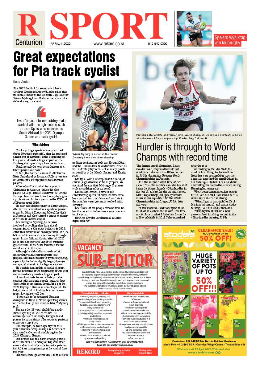 Rekord Centurion 01 April 2022 page 12