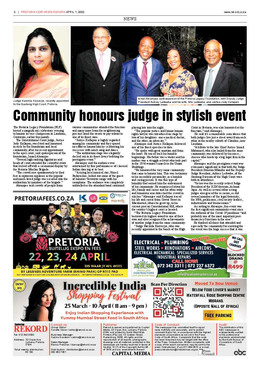 Rekord Centurion 01 April 2022 page 2