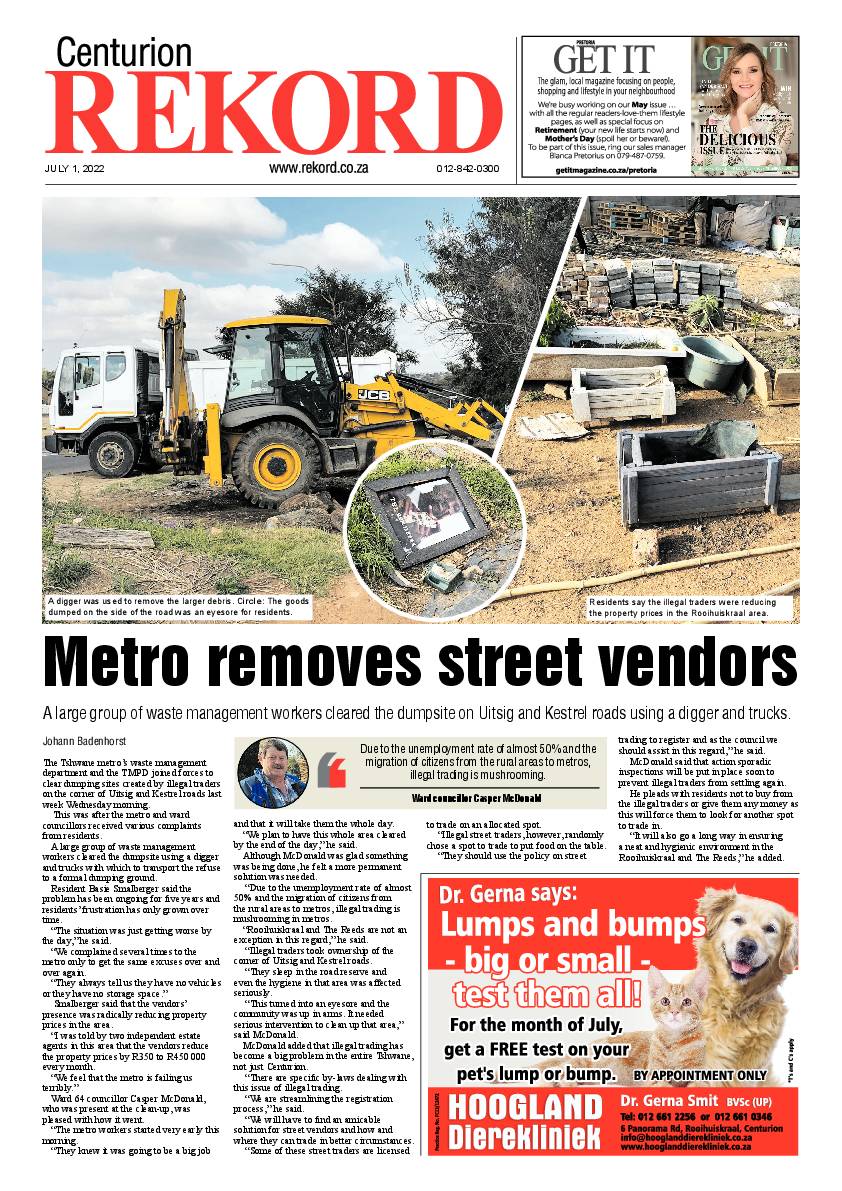 Rekord Centurion 01 July 2022 page 1