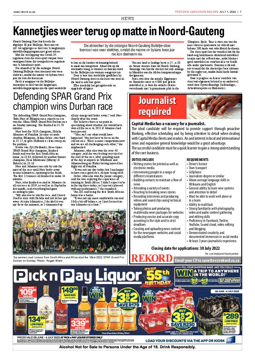 Rekord Centurion 01 July 2022 page 7