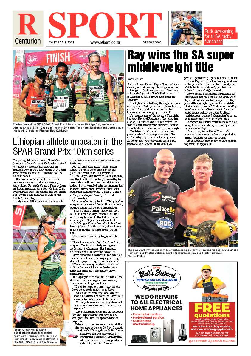Rekord Centurion 01 October 2021 page 18