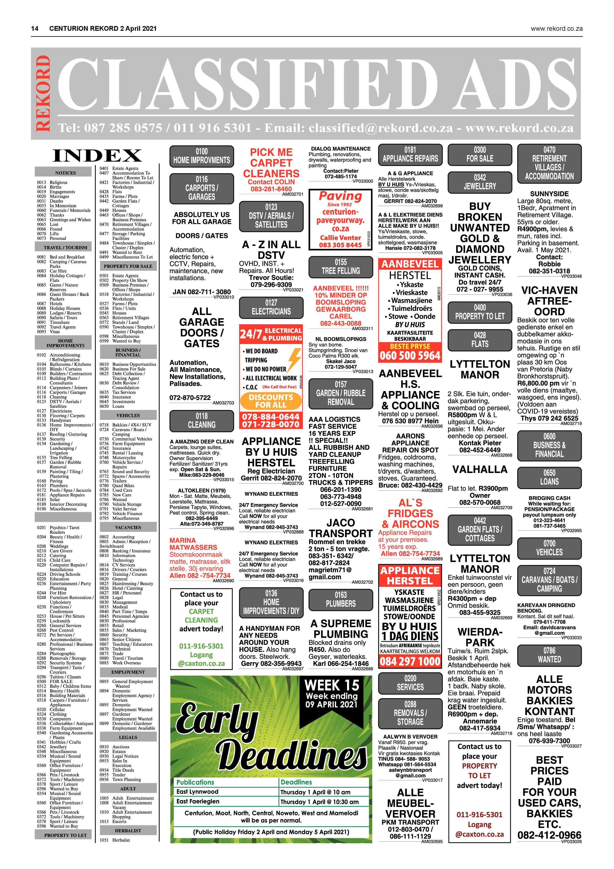 Rekord Centurion 02 April 2021 page 13