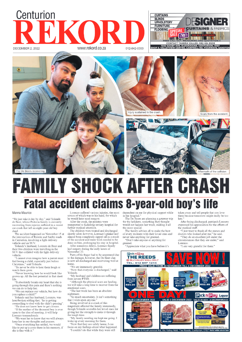 Rekord Centurion 02 December 2022 page 1