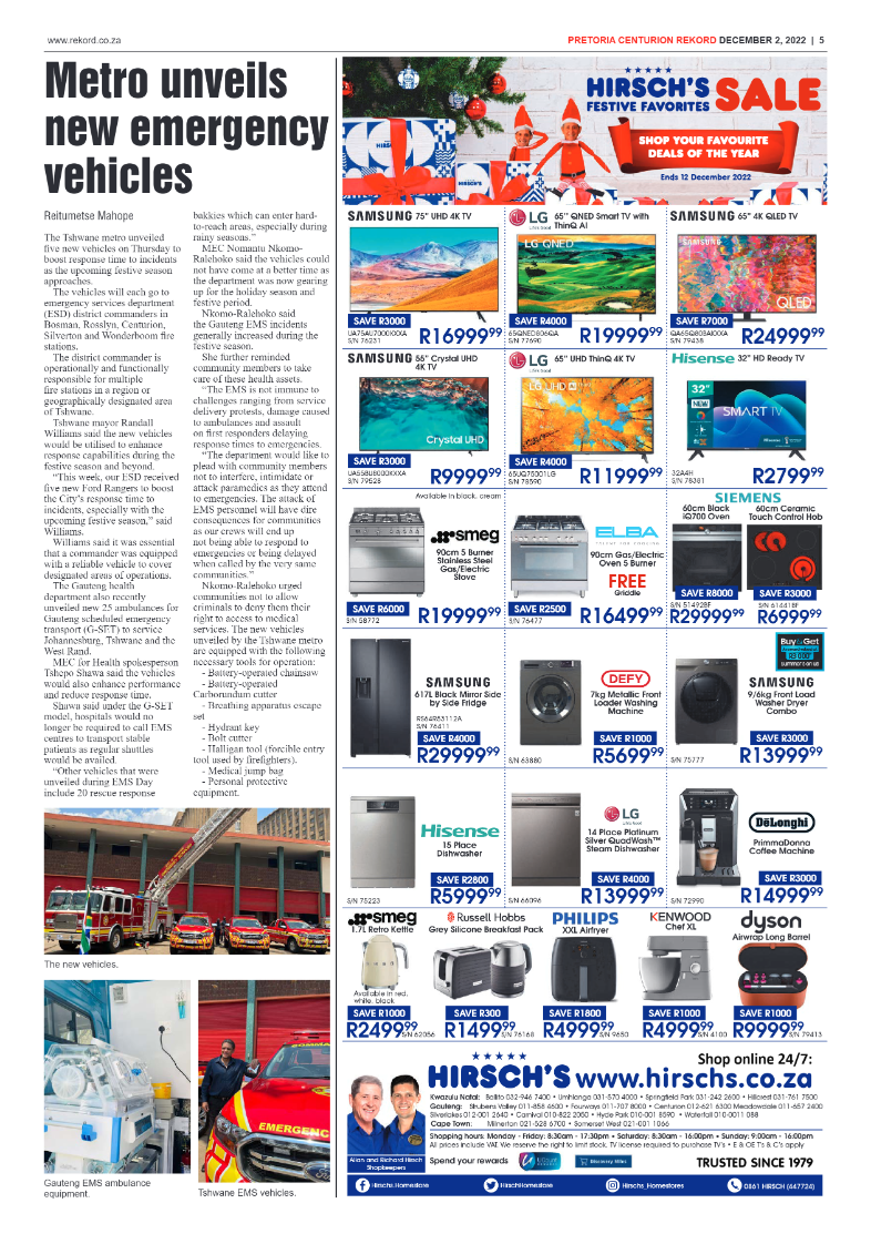 Rekord Centurion 02 December 2022 page 5