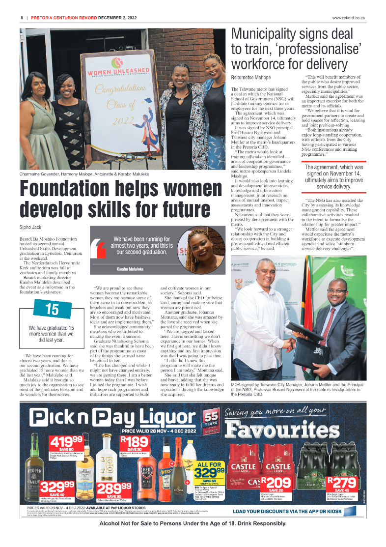 Rekord Centurion 02 December 2022 page 8