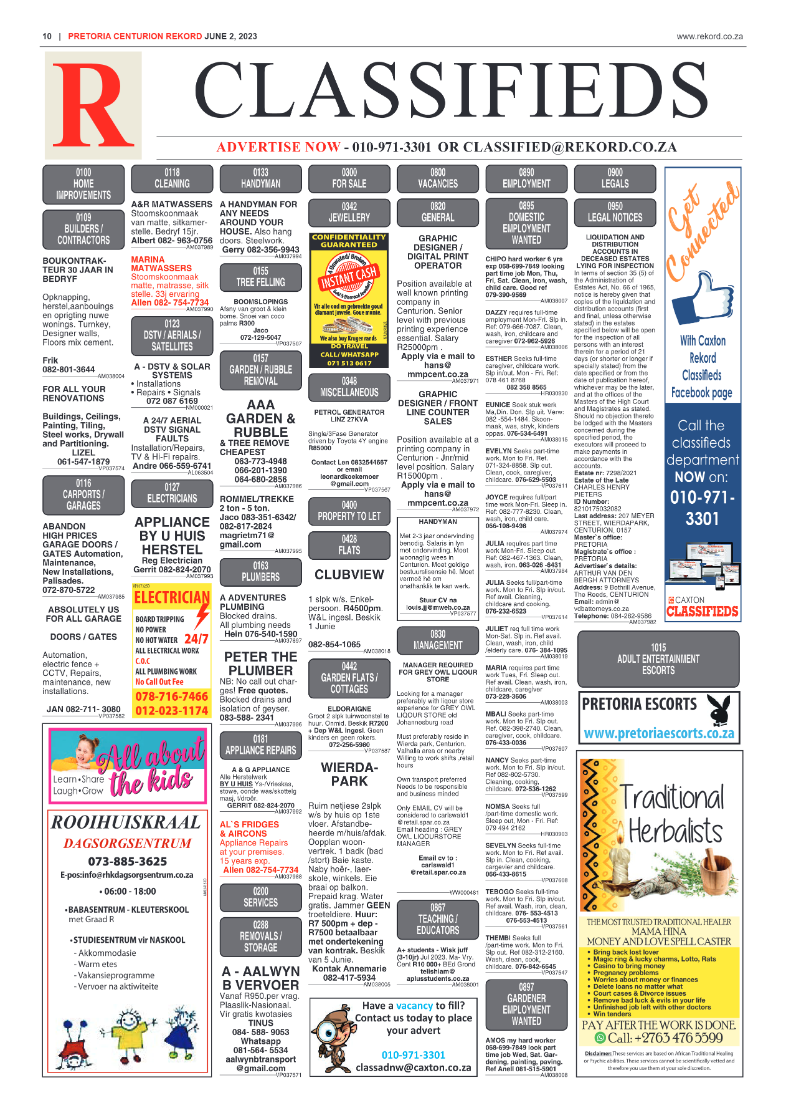 Rekord Centurion 02 June 2023 page 10
