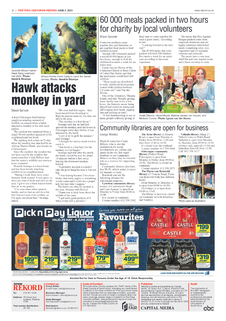 Rekord Centurion 02 June 2023 page 2