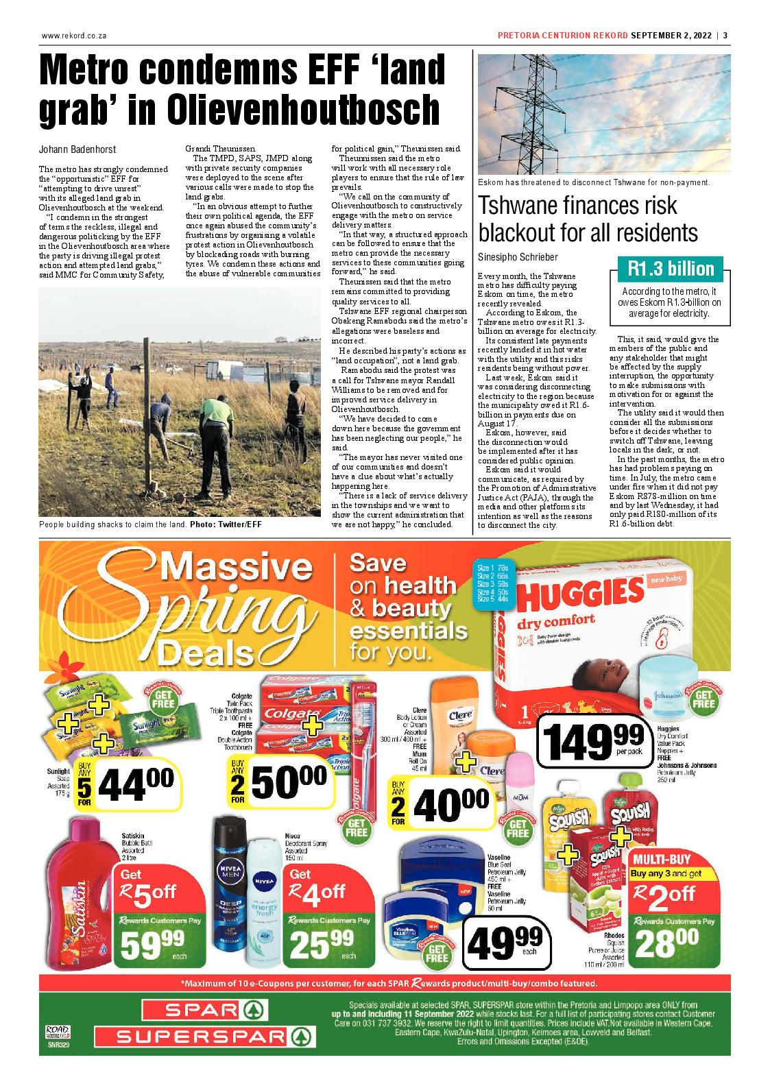 Rekord Centurion 02 September 2022 page 3