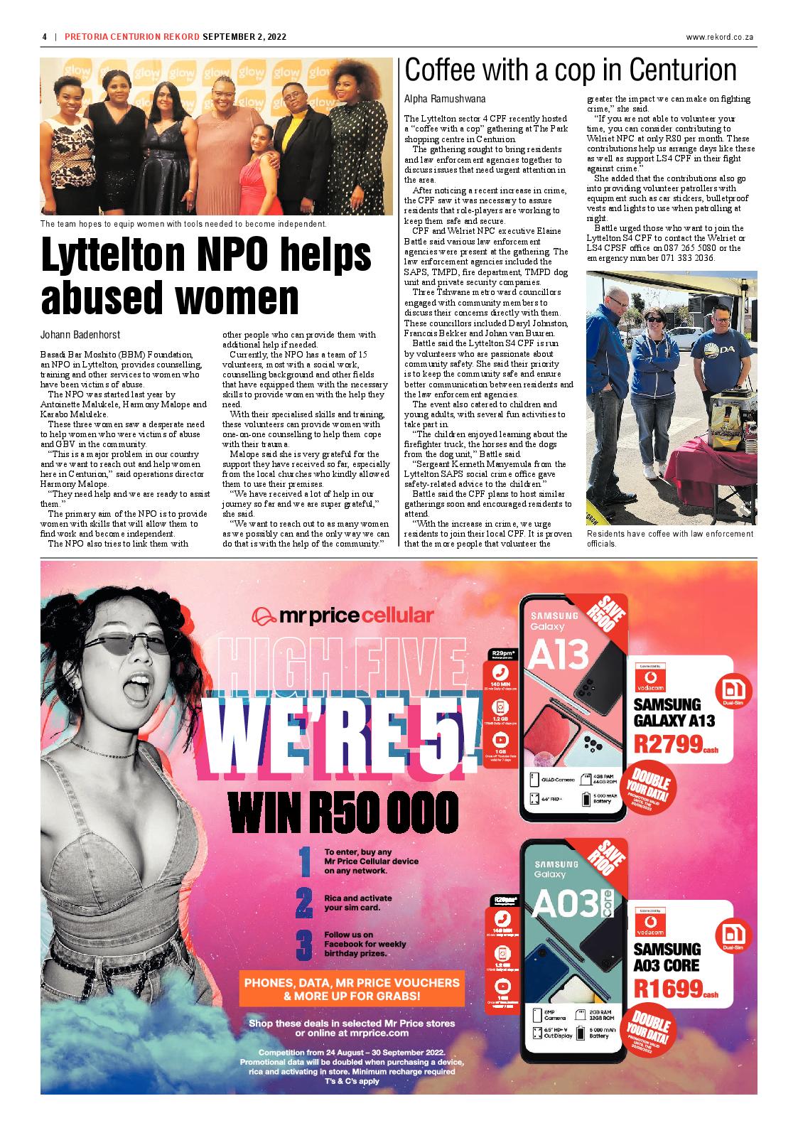 Rekord Centurion 02 September 2022 page 4