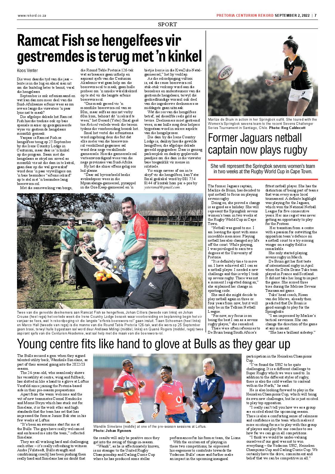 Rekord Centurion 02 September 2022 page 7