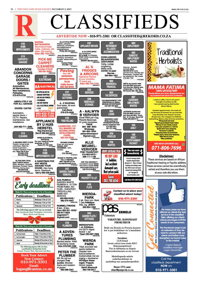 Rekord Centurion 03 December 2021 page 10