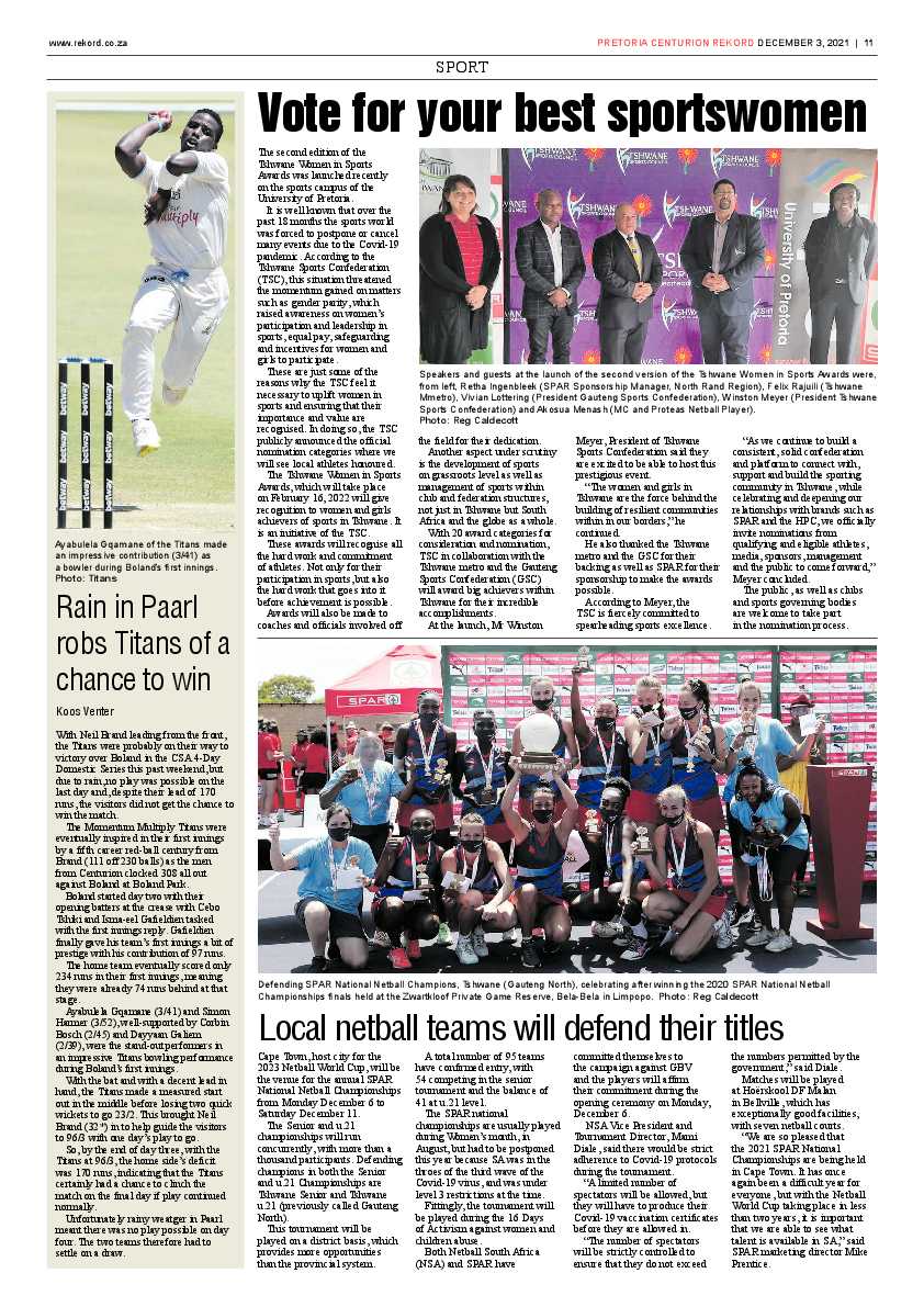 Rekord Centurion 03 December 2021 page 11