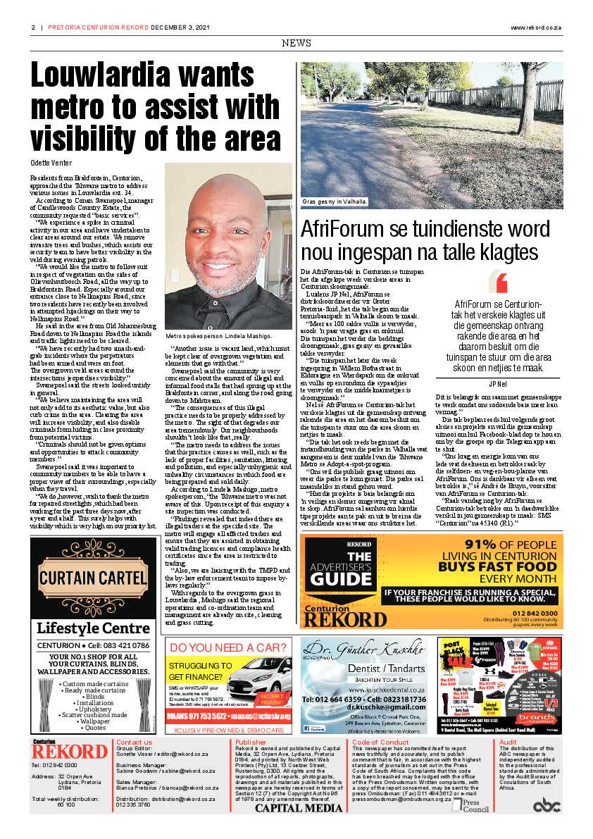Rekord Centurion 03 December 2021 page 2