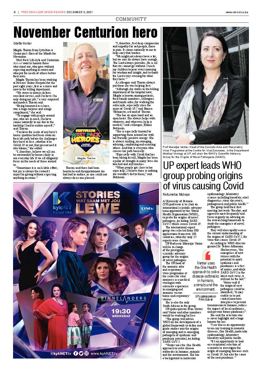 Rekord Centurion 03 December 2021 page 8