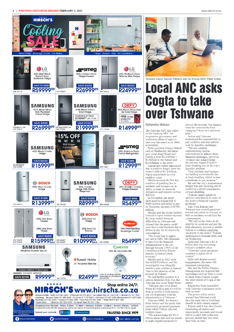 Rekord Centurion 03 February 2023 page 4