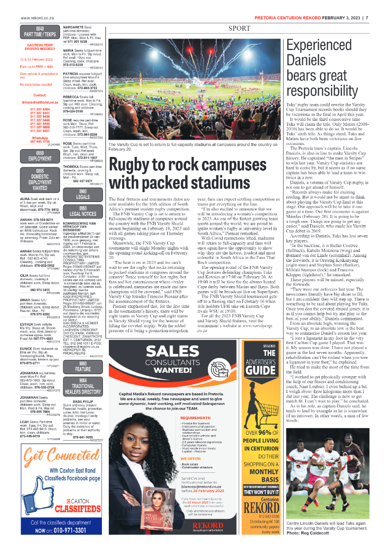 Rekord Centurion 03 February 2023 page 7