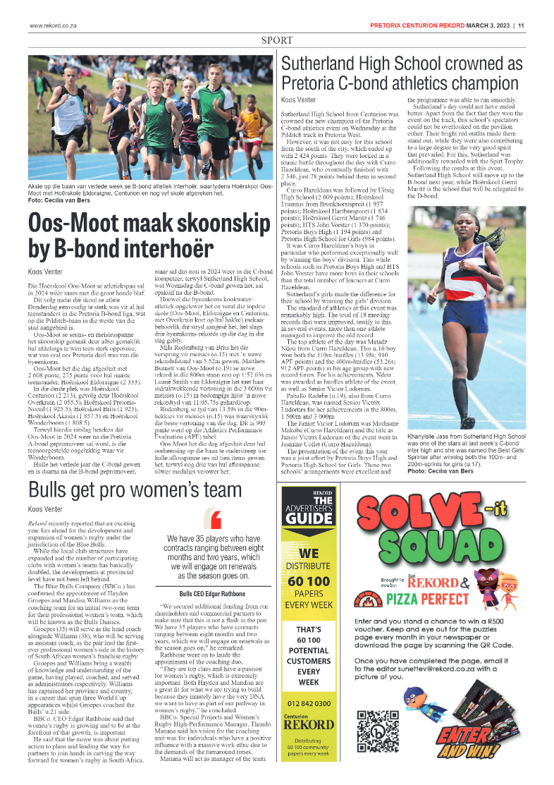 Rekord  Centurion 03 March 2023 page 11