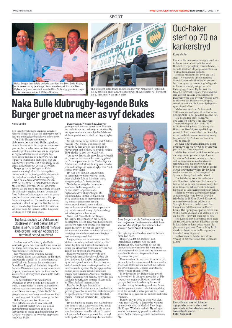 Rekord Centurion 03 November 2023 page 11