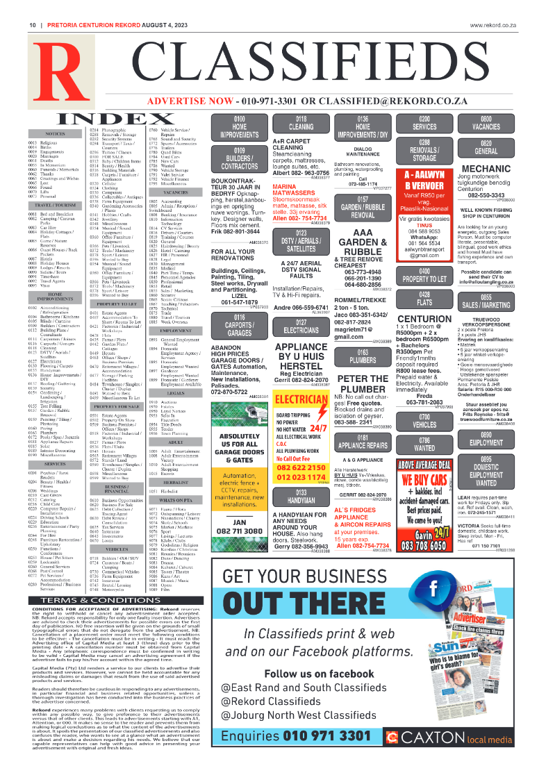 Rekord Centurion 04 August 2023 page 10