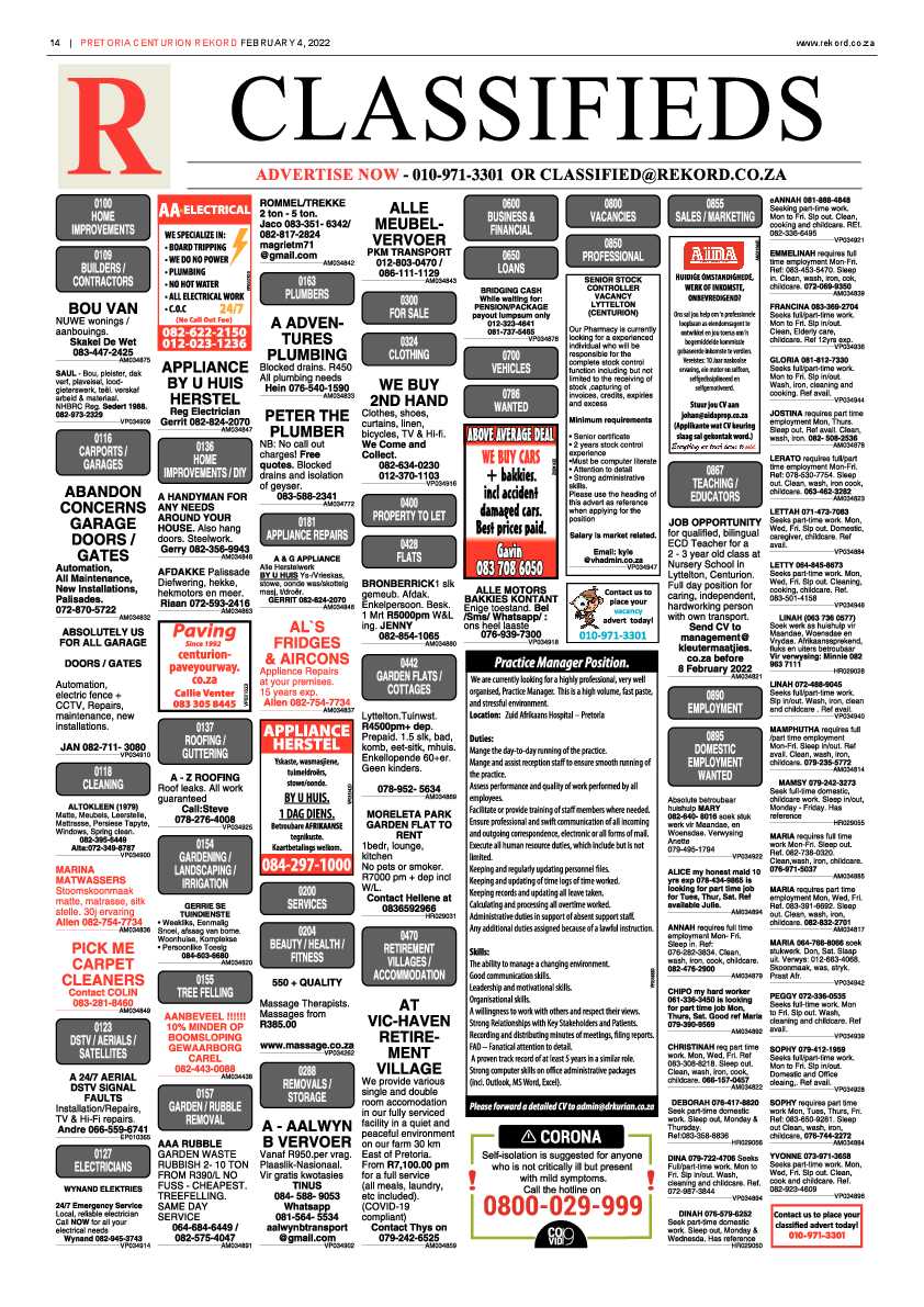 Rekord Centurion 04 February 2022 page 14