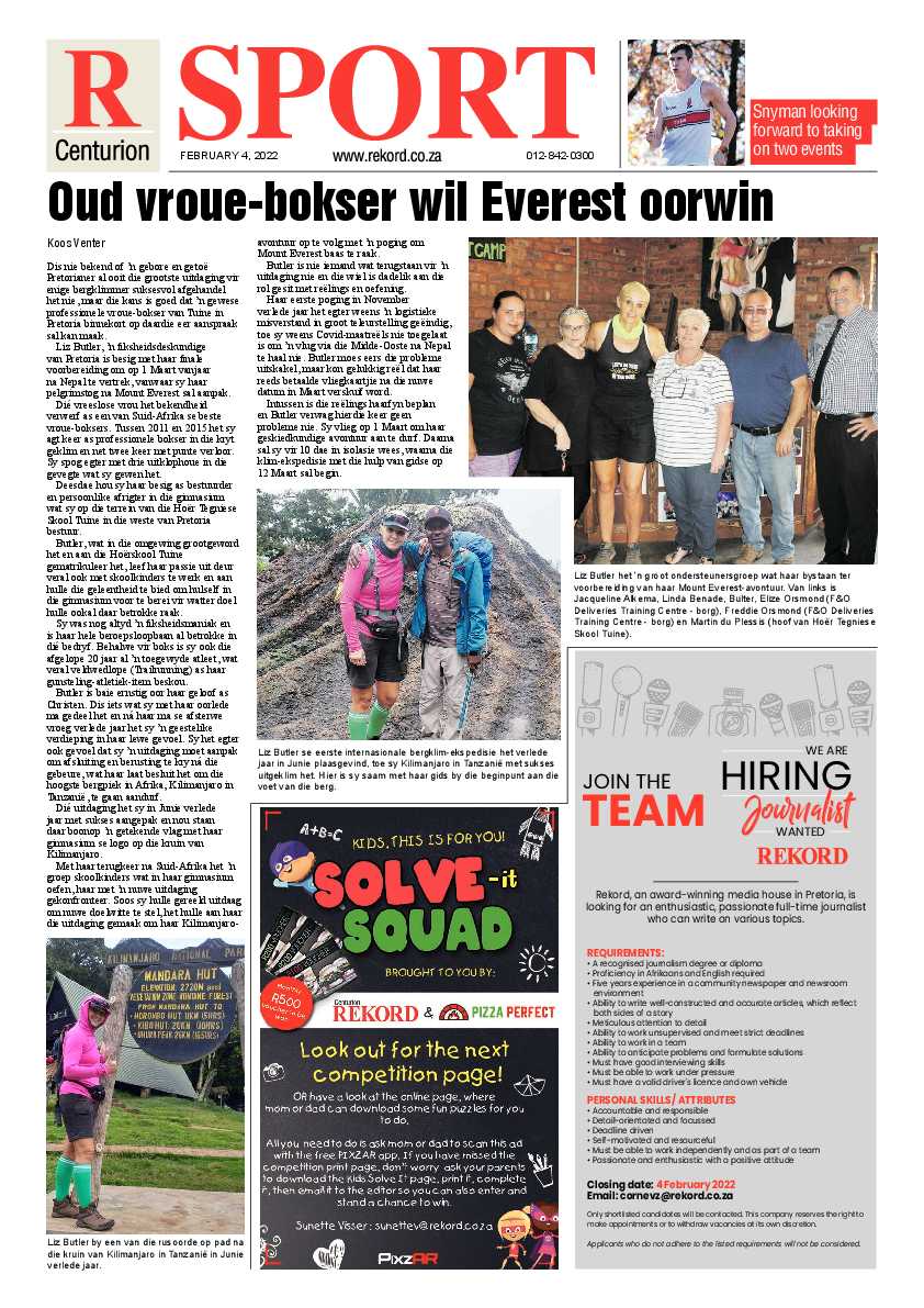 Rekord Centurion 04 February 2022 page 16