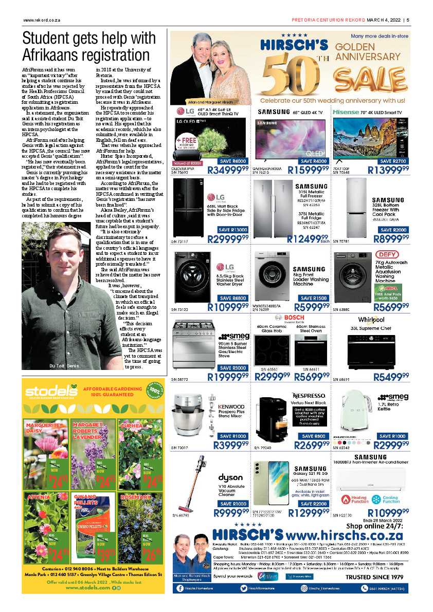 Rekord Centurion 04 March 2022 page 5