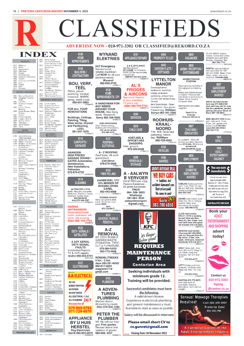 Rekord Centurion 04 November 2022 page 8