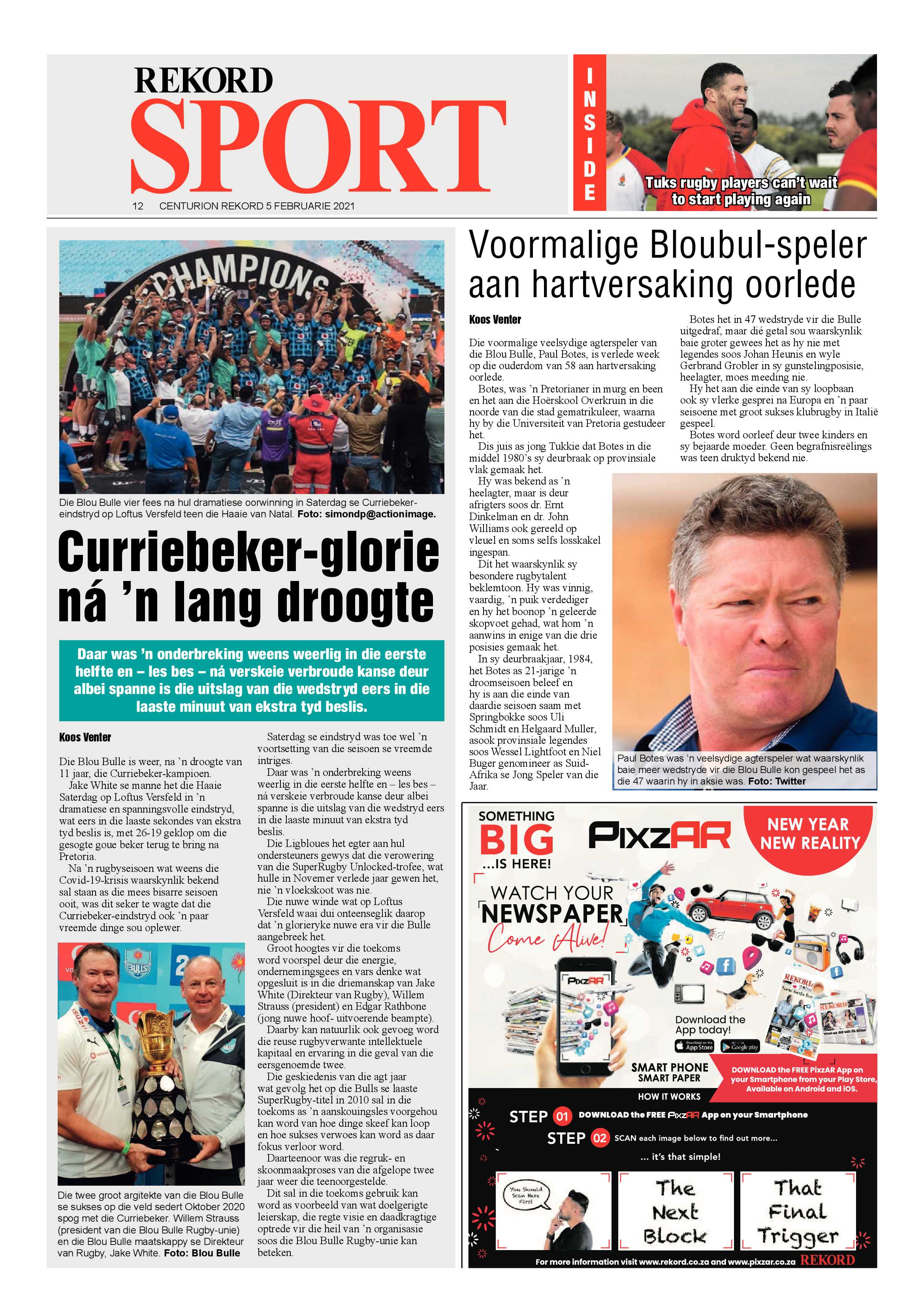 Rekord Centurion 05 February 2021 page 12