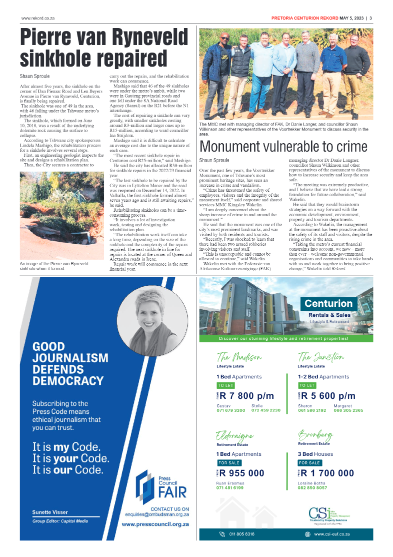 Rekord Centurion 05 May 2023 page 3