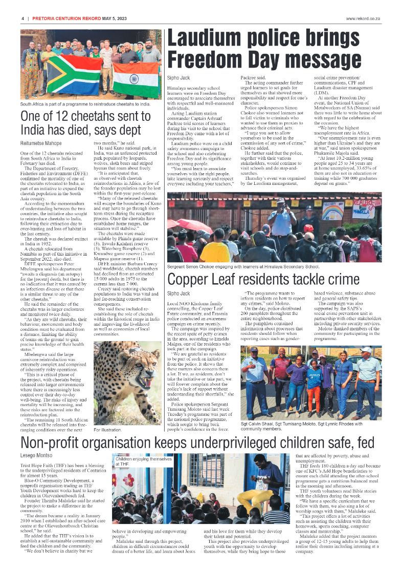 Rekord Centurion 05 May 2023 page 4