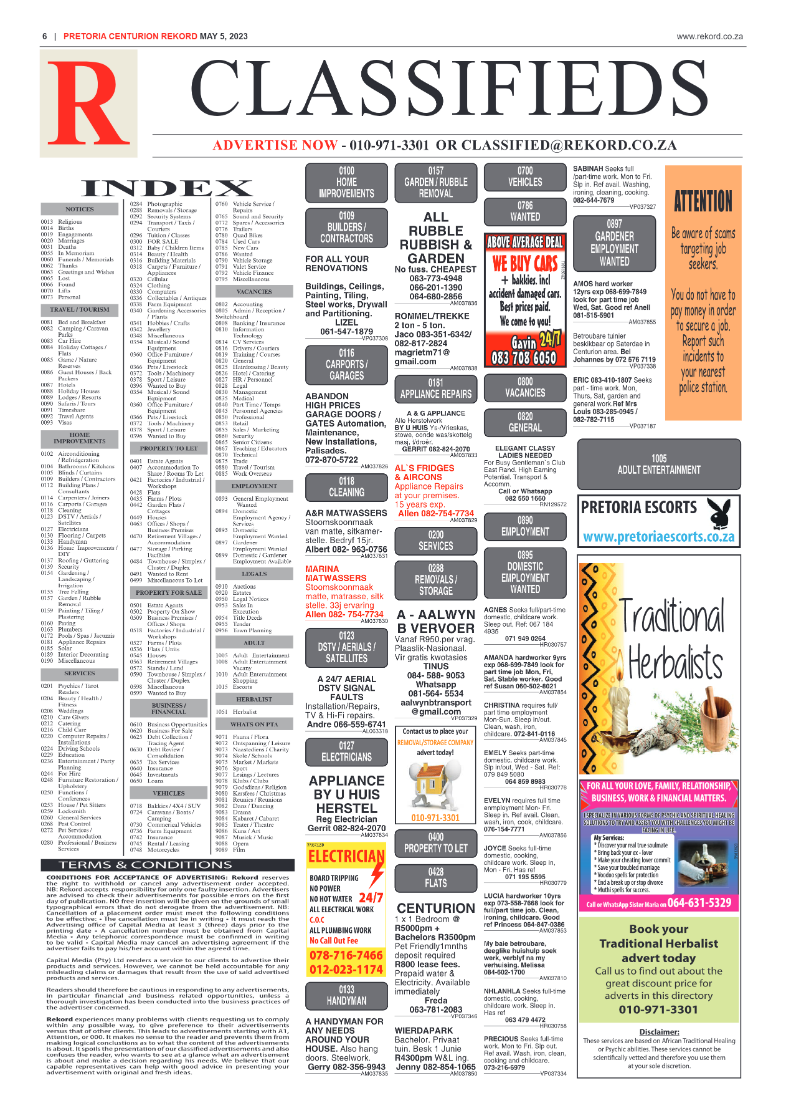 Rekord Centurion 05 May 2023 page 6
