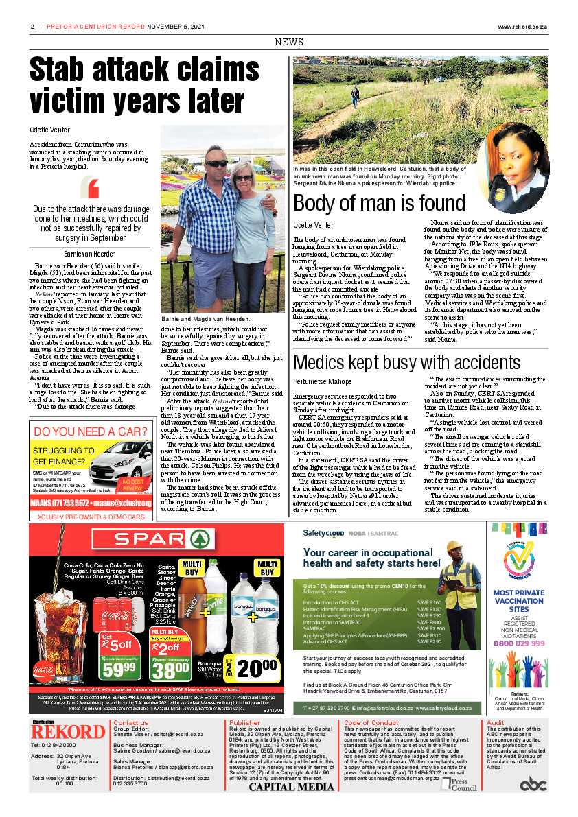 Rekord Centurion 05 November 2021 page 2