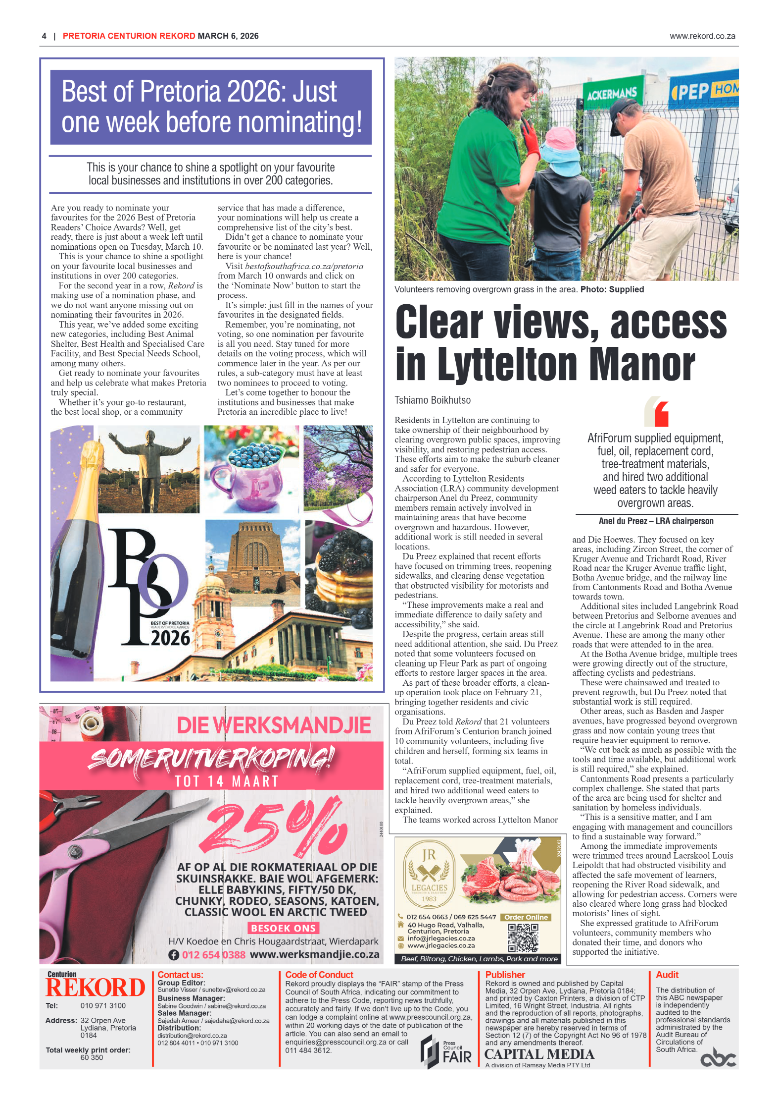 Rekord Centurion 06 March 2026 page 4