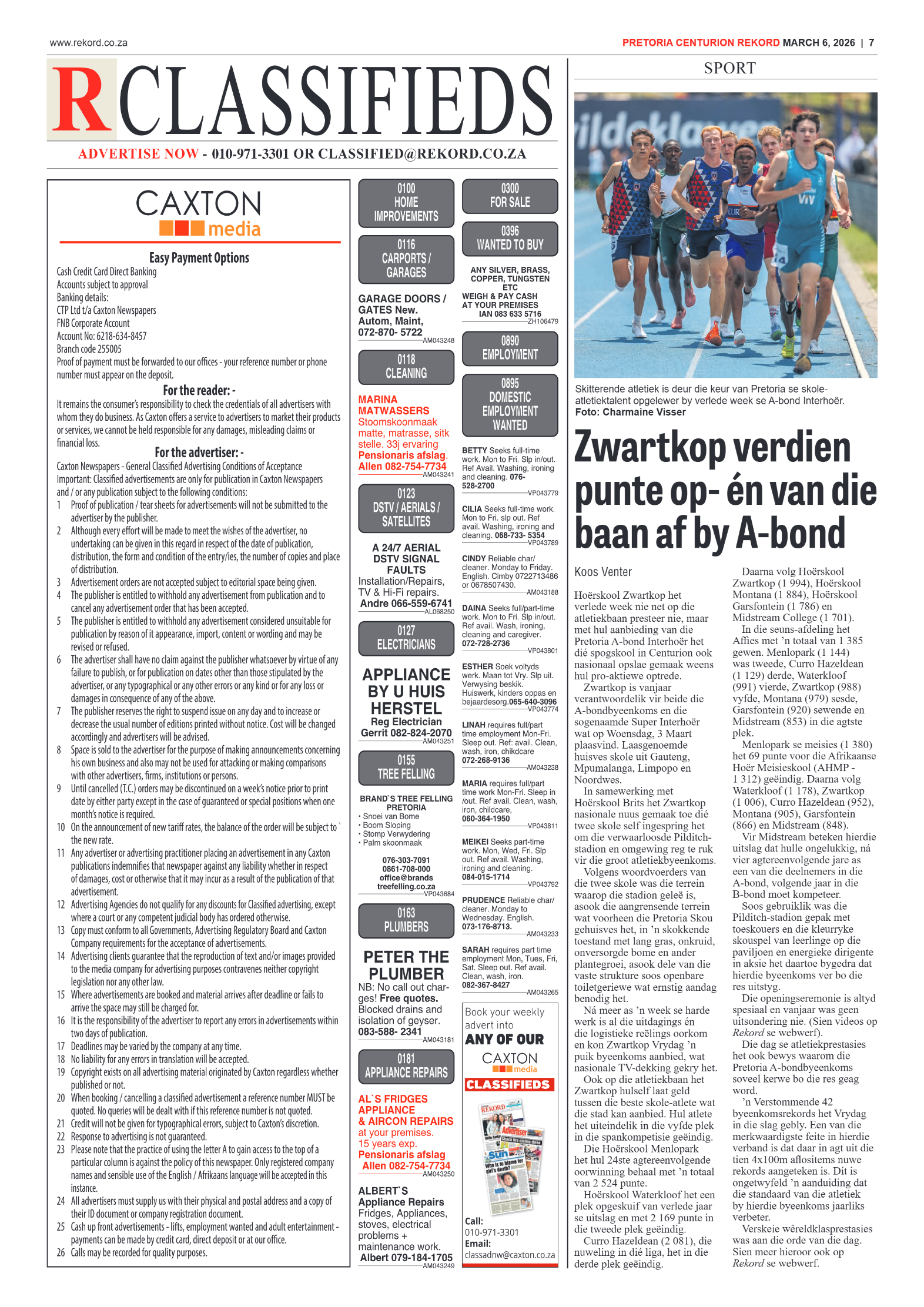 Rekord Centurion 06 March 2026 page 7