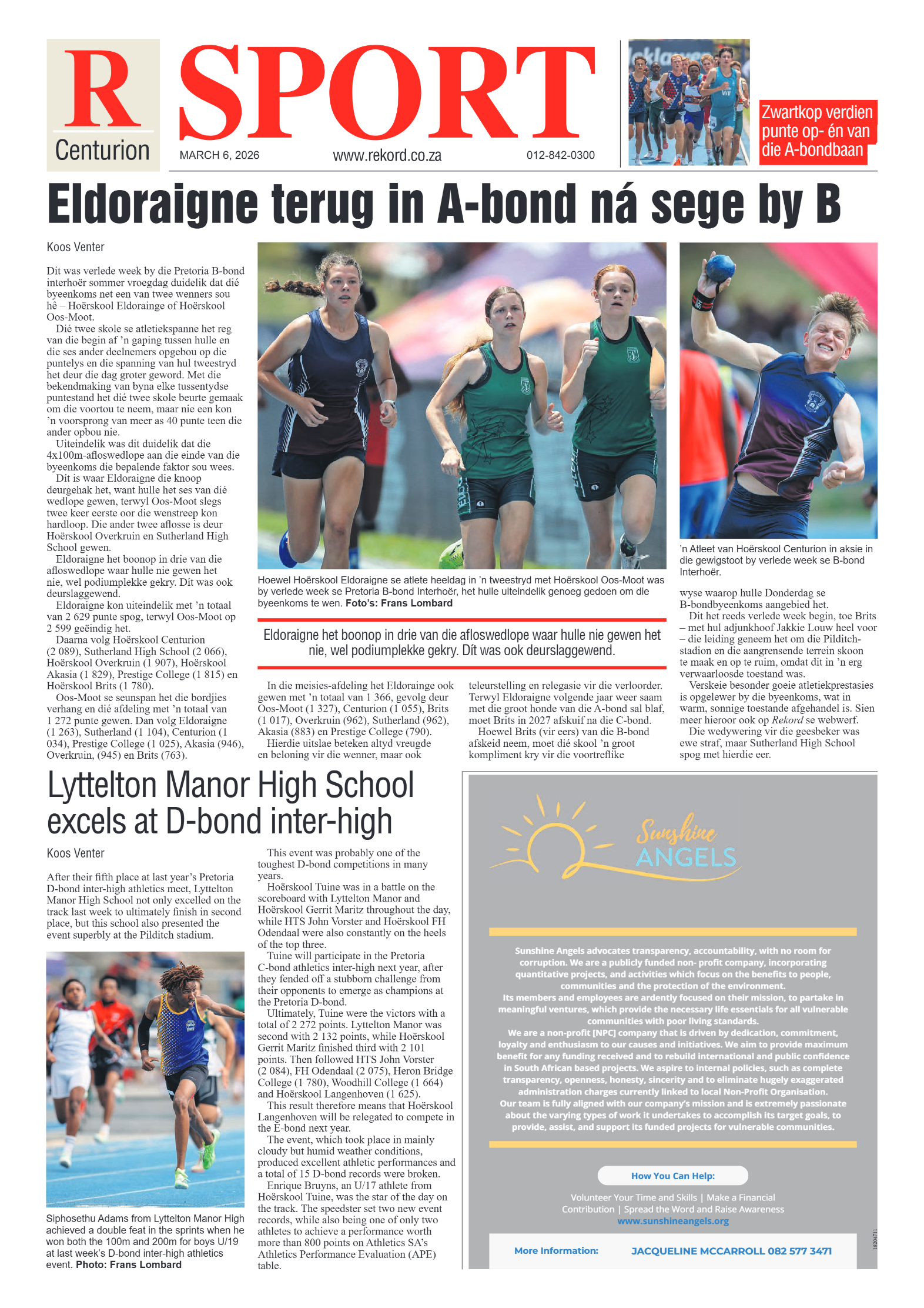 Rekord Centurion 06 March 2026 page 8