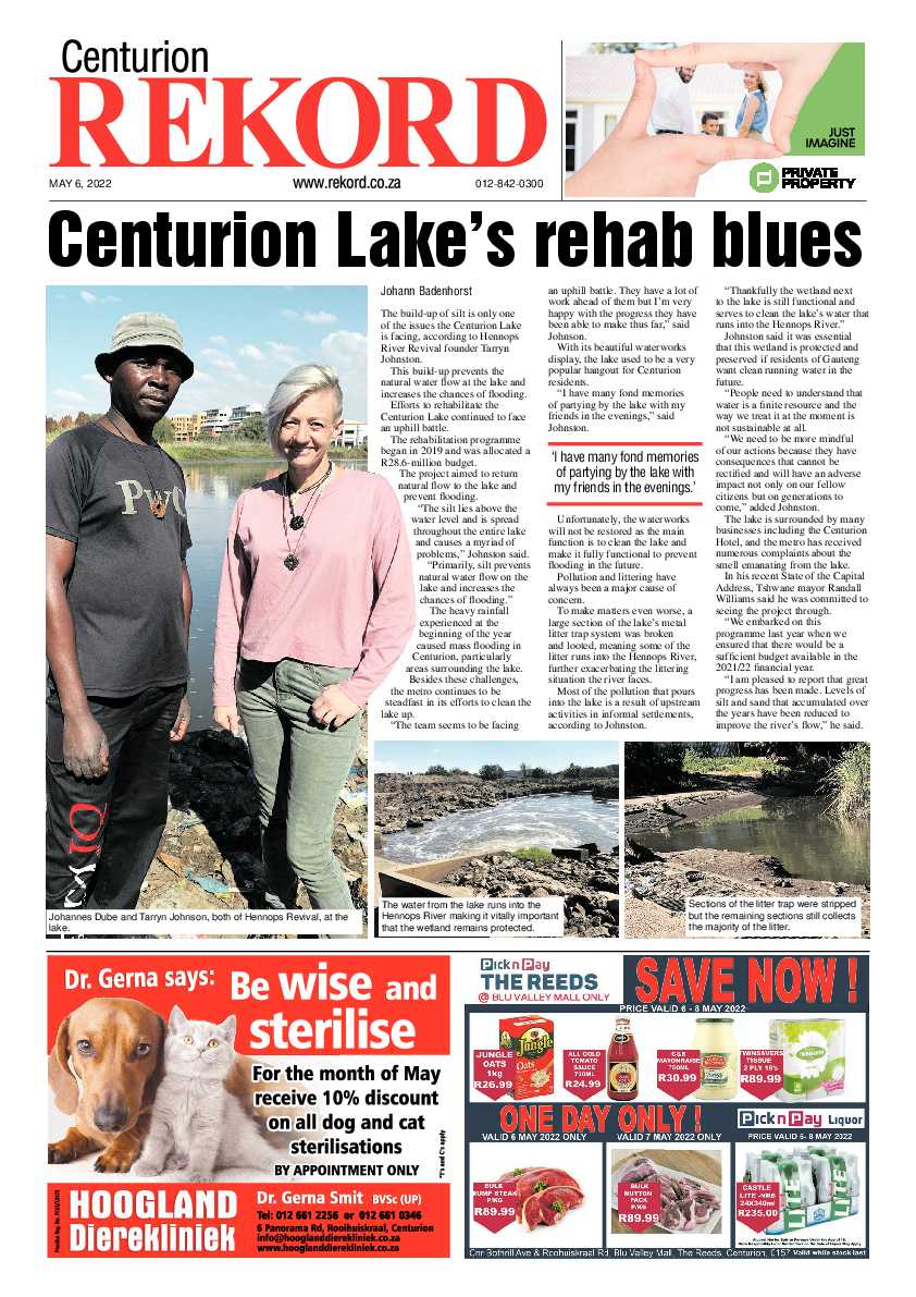 Rekord Centurion 06 May 2022 page 1