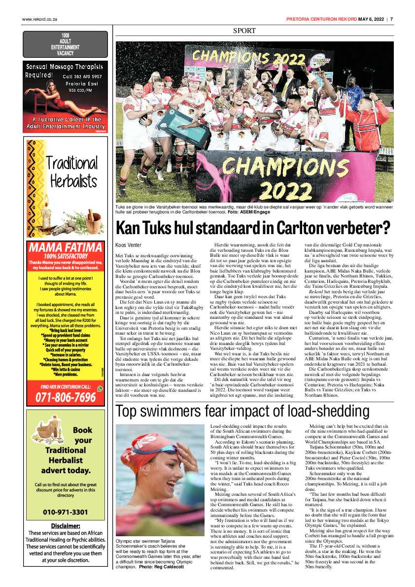 Rekord Centurion 06 May 2022 page 7