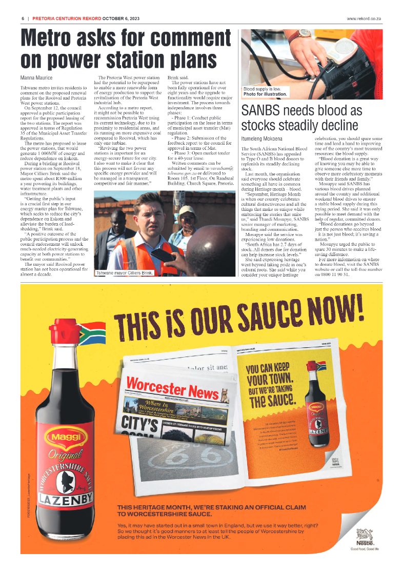 Rekord Centurion 06 October 2023 page 6