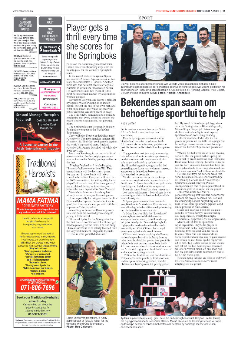 Rekord Centurion 07 October 2022 page 11