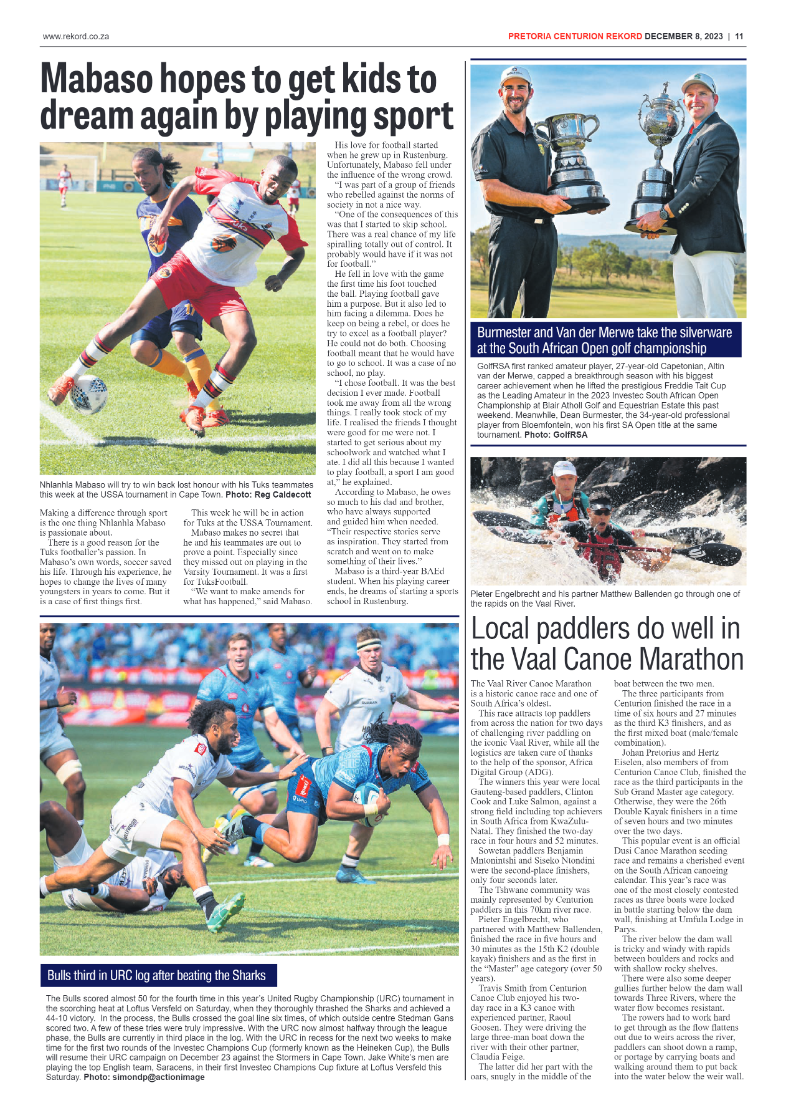 Rekord Centurion 08 December 2023 page 11