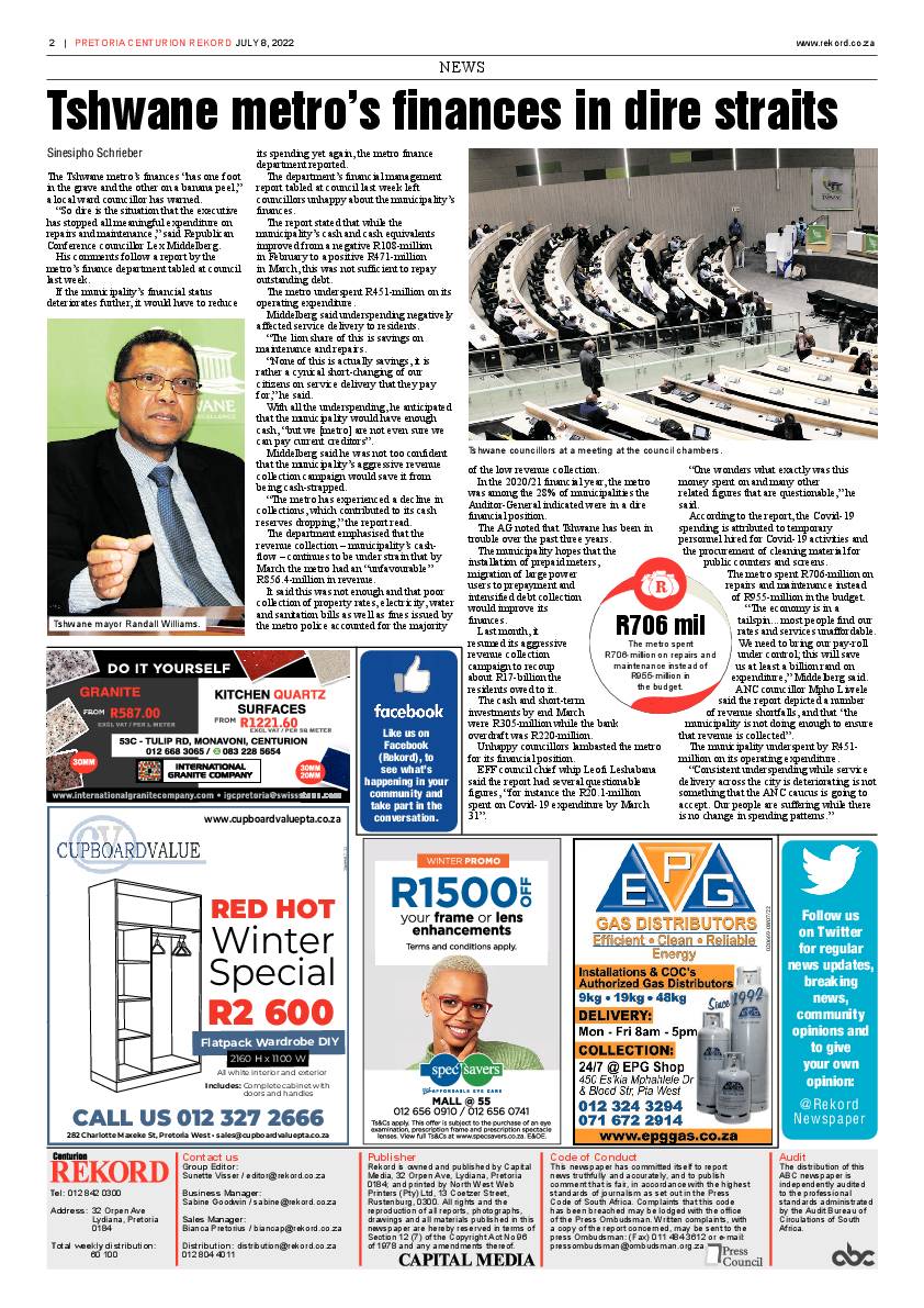 Rekord Centurion 08 July 2022 page 2