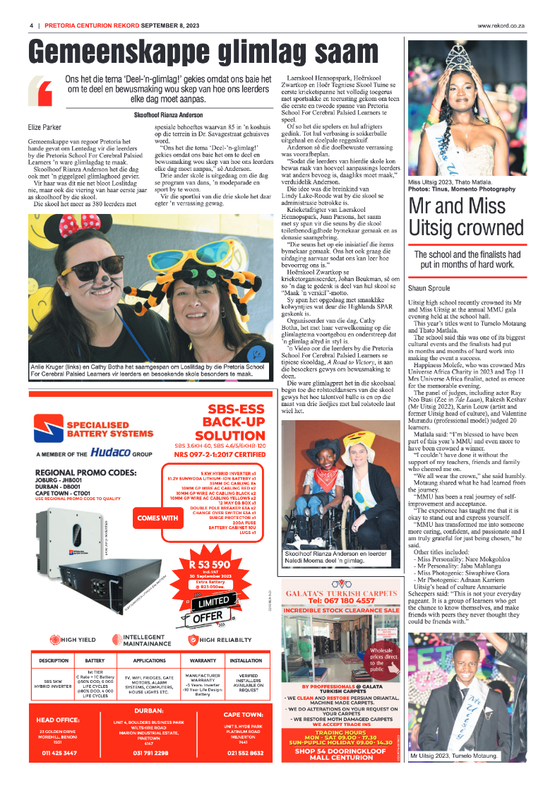 Rekord Centurion 08 September 2023 page 4