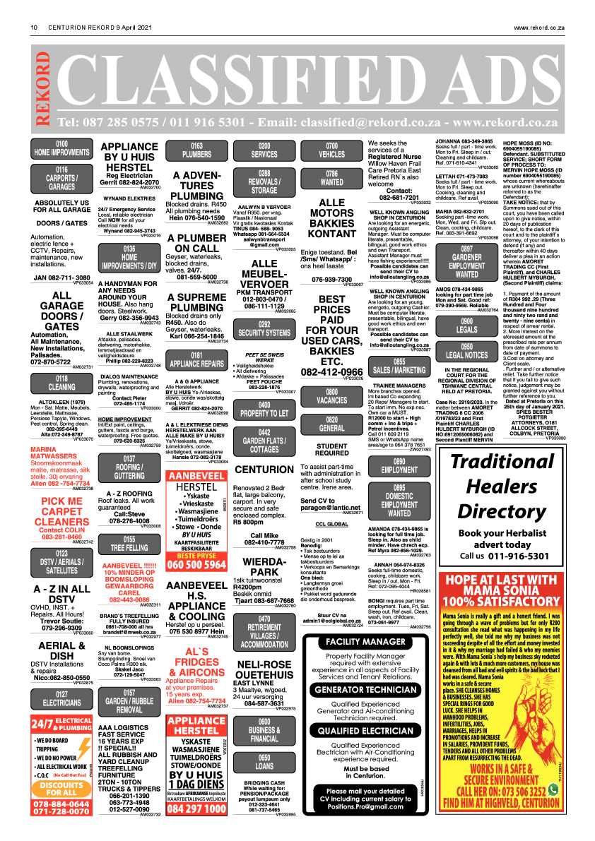 Rekord Centurion 09 April 2021 page 10