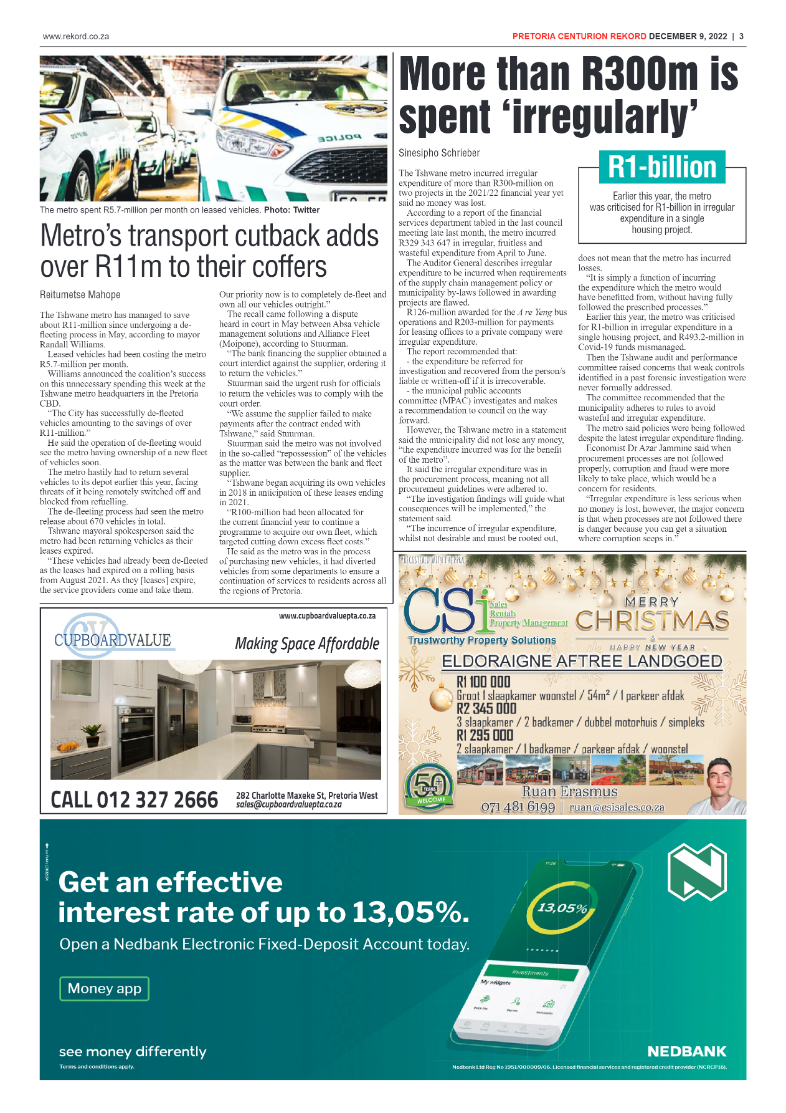 Rekord Centurion 09 December 2022 page 3