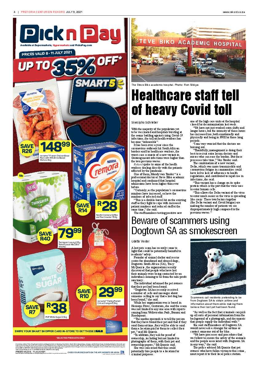 Rekord Centurion 09 July 2021 page 4
