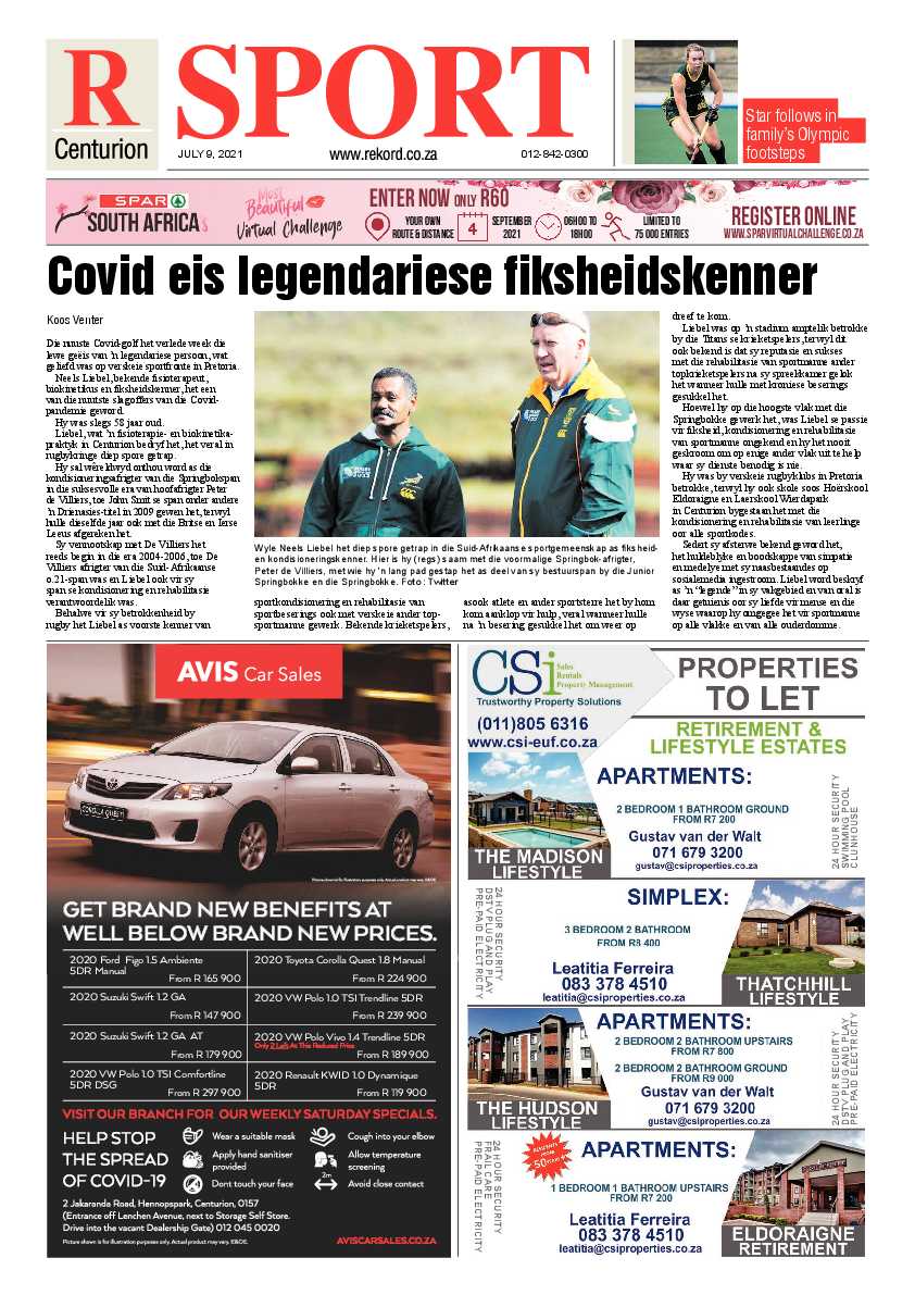 Rekord Centurion 09 July 2021 page 8