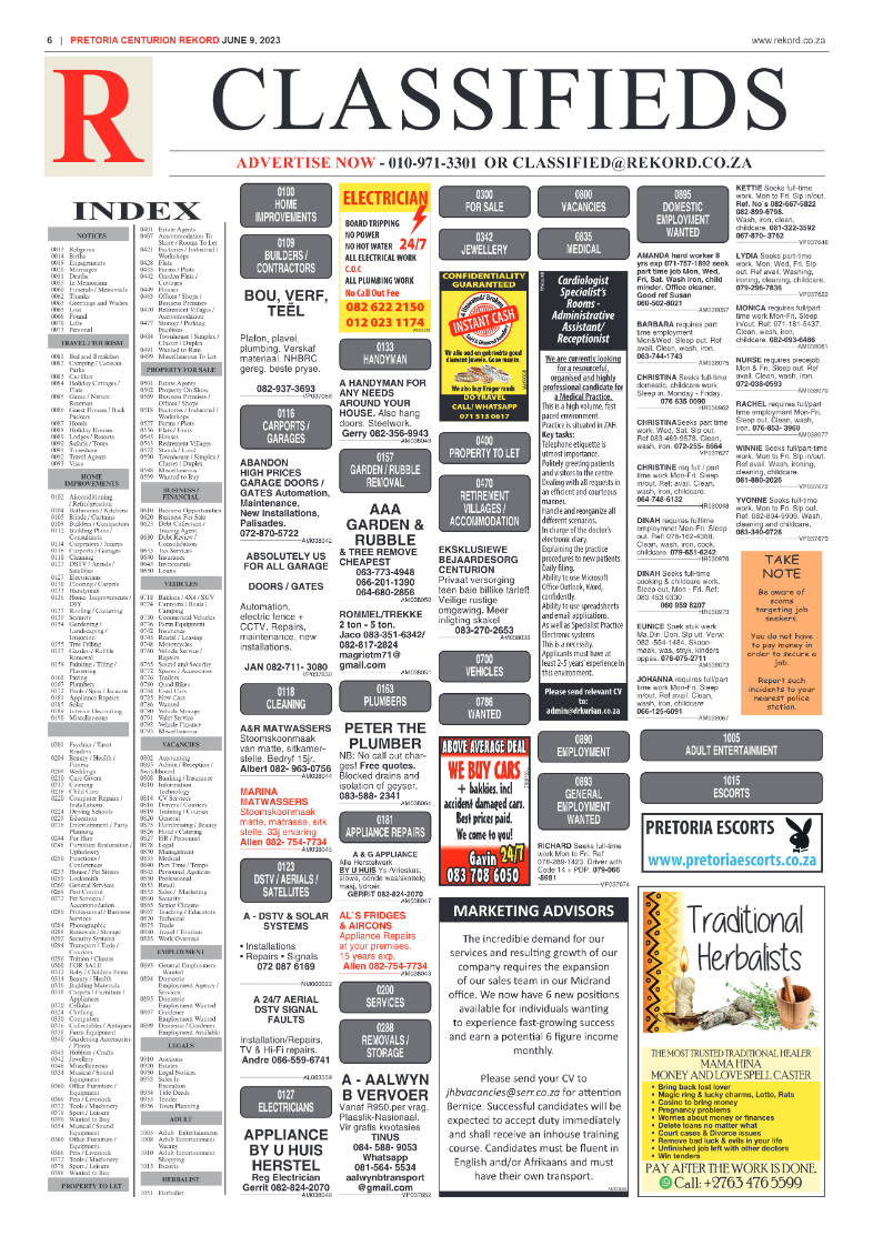 Rekord Centurion 09 June 2023 page 6