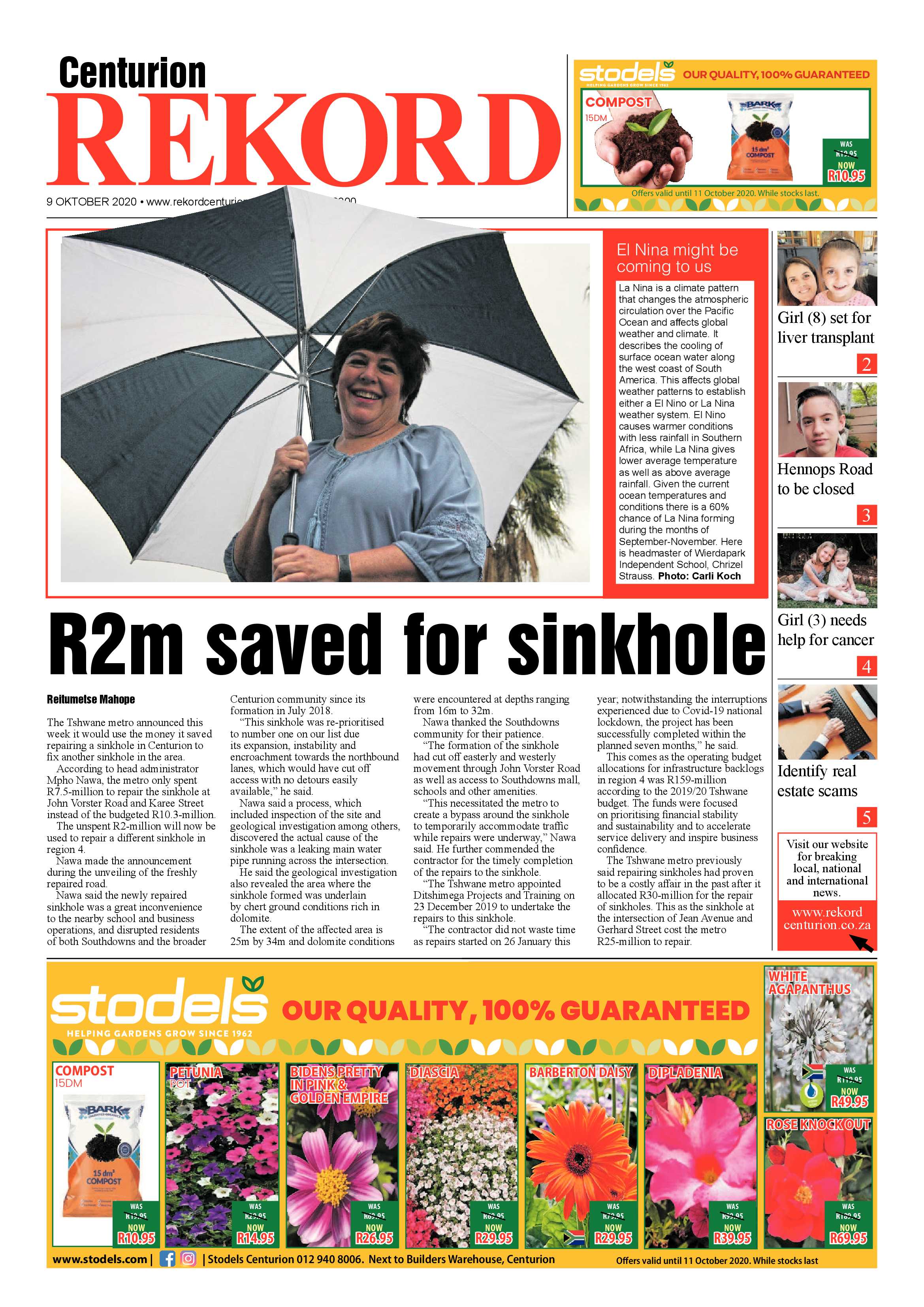 Rekord Centurion 09 October 2020 page 1